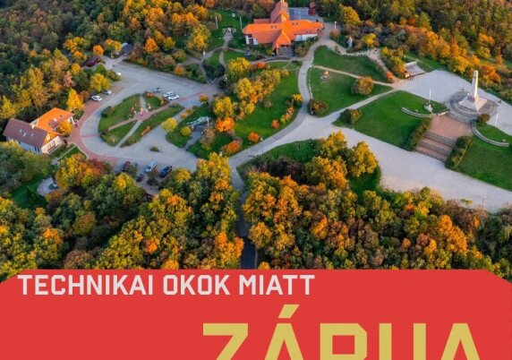 Technikai okok miatti zárva tartás