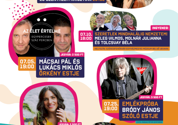Ikonikus előadókkal vár a XIV. Emlékparki Nyár!